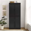 Crosley Furniture Essen Kitchen Pantry Storage Cabinet in Black