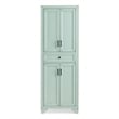 Crosley Furniture Tara Kitchen Storage Pantry in Distressed Seafoam Blue