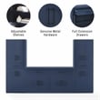 Crosley Furniture Isla 3-Piece Sideboard And Pantry Set in Navy