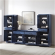 Crosley Furniture Isla 3-Piece Sideboard And Pantry Set in Navy