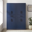 Crosley Furniture Isla 2-Piece Kitchen Storage Pantry Set in Navy
