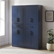 Crosley Furniture Isla 2-Piece Kitchen Storage Pantry Set in Navy