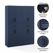 Crosley Furniture Isla 2-Piece Kitchen Storage Pantry Set in Navy