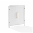 Crosley Furniture Roarke Stackable Corner Kitchen Storage Pantry in White