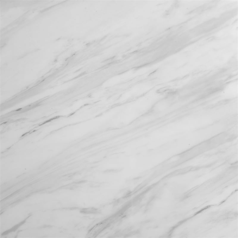 Crosley Furniture Cutler Faux Marble Top Kitchen Island in Navy/White Marble