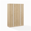Crosley Furniture Isla 2-Piece Kitchen Storage Pantry Set in Ash