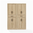 Crosley Furniture Isla 2-Piece Kitchen Storage Pantry Set in Ash