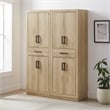 Crosley Furniture Isla 2-Piece Kitchen Storage Pantry Set in Ash