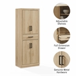 Crosley Furniture Isla Kitchen Storage Pantry in Ash