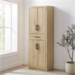 Crosley Furniture Isla Kitchen Storage Pantry in Ash