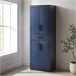 Crosley Furniture Isla Kitchen Storage Pantry in Navy