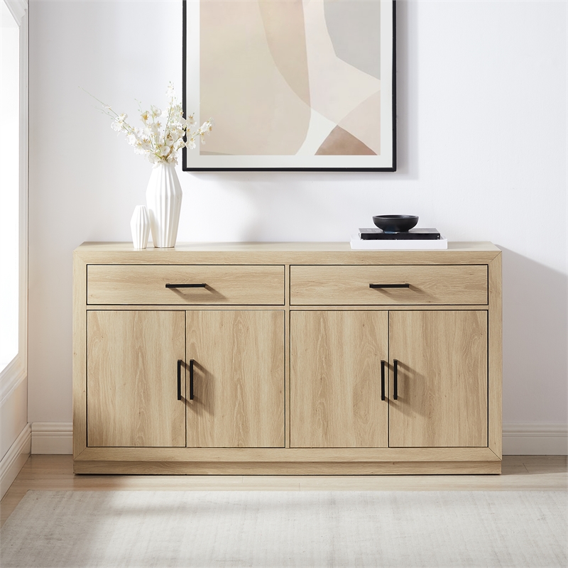 Crosley Furniture Isla Sideboard in Ash