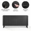 Crosley Furniture Wesley Sideboard in Black