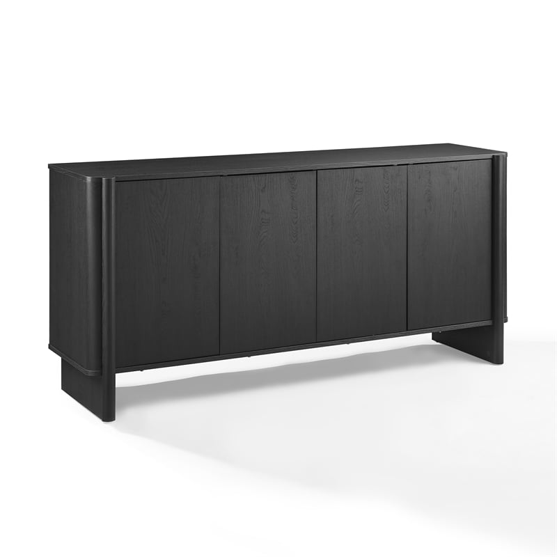 Crosley Furniture Wesley Sideboard in Black