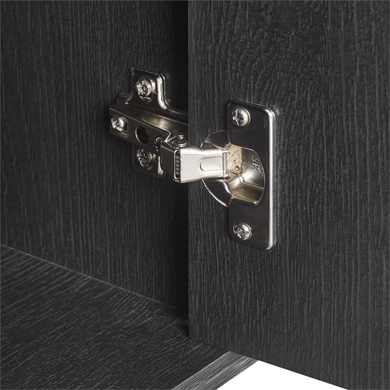 Crosley Furniture Wesley Sideboard in Black