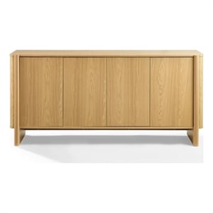 Crosley Furniture Wesley Sideboard in White Oak