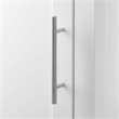 Crosley Furniture Savannah Linen Storage Cabinet in White