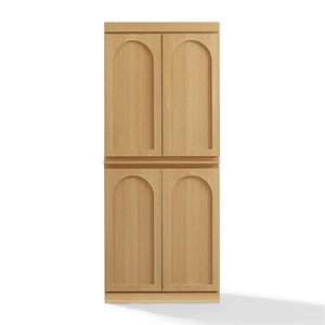 Crosley Furniture Marco Kitchen Pantry Storage Cabinet in Ash