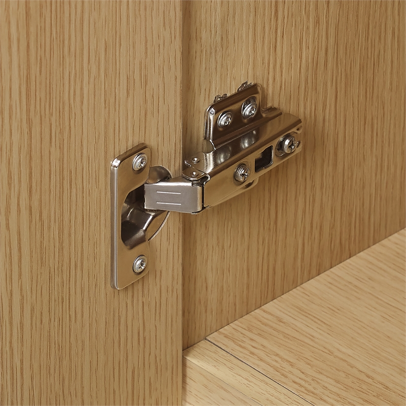 Crosley Furniture Marco 3-Piece Sideboard And 2 Pantry Set in Ash