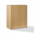 Crosley Furniture Marco Kitchen Storage Cabinet in Ash