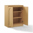 Crosley Furniture Marco Kitchen Storage Cabinet in Ash