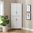 Crosley Furniture Savannah Corner Pantry in White