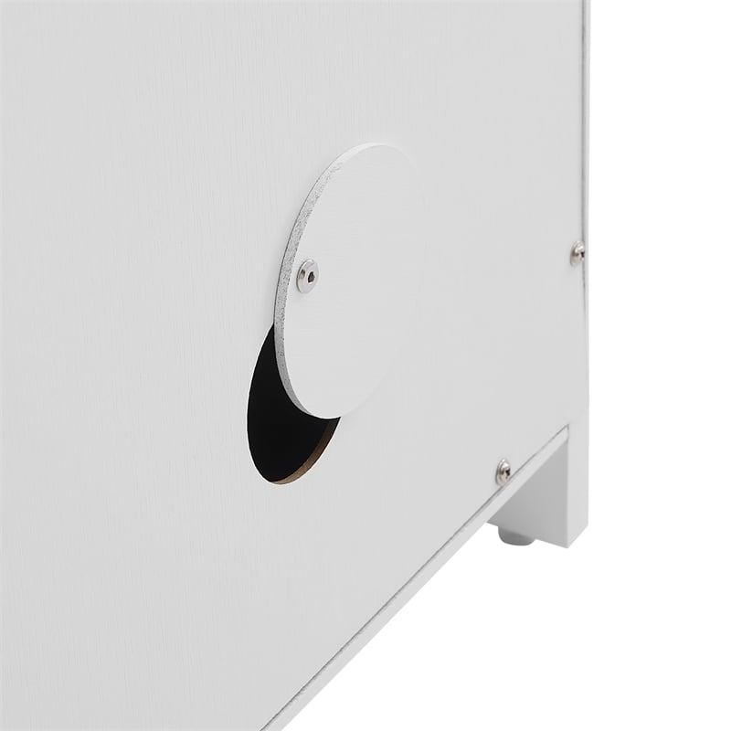 Crosley Furniture Savannah Corner Pantry in White