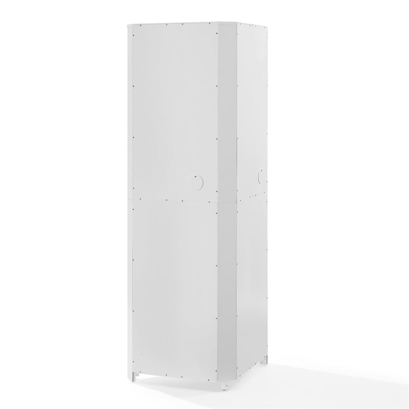 Crosley Furniture Savannah Corner Pantry in White
