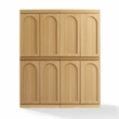 Crosley Furniture Marco 2-Piece Kitchen Pantry Storage Cabinet Set in Ash