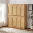 Crosley Furniture Marco 2-Piece Kitchen Pantry Storage Cabinet Set in Ash
