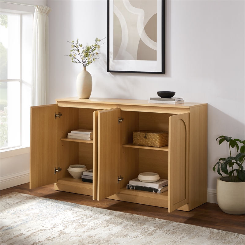 Crosley Furniture Marco Sideboard in Ash