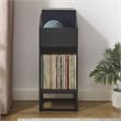 Crosley Furniture Enzo Small Record Storage Stand in Black