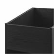 Crosley Furniture Enzo Small Record Storage Stand in Black