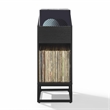 Crosley Furniture Enzo Small Record Storage Stand in Black