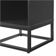 Crosley Furniture Enzo Small Record Storage Stand in Black