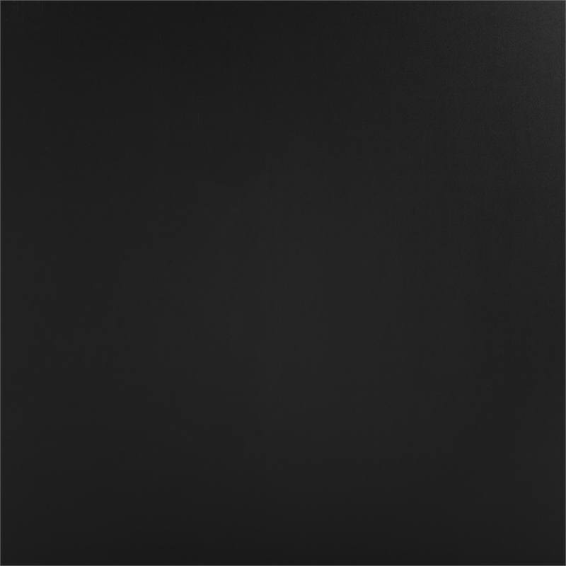 Crosley Furniture Carlo Rolling Record Storage Console in Black