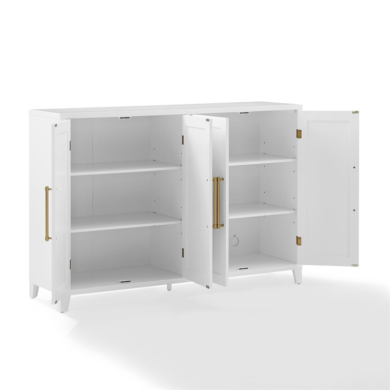 Crosley Furniture Roarke Sideboard in White