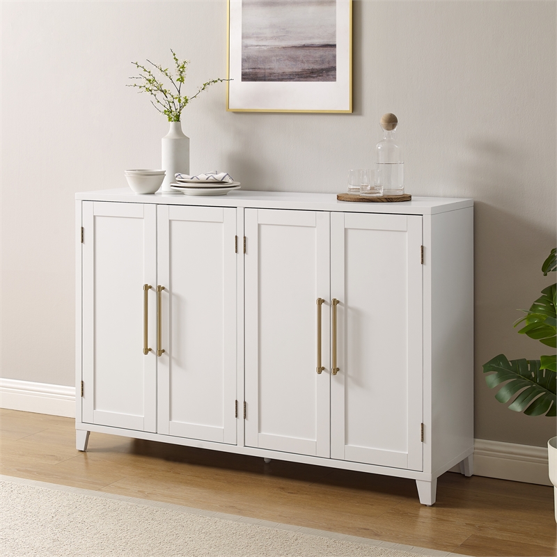Crosley Furniture Roarke Sideboard in White