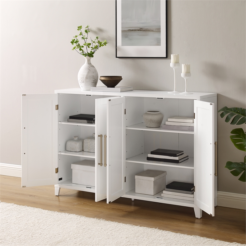Crosley Furniture Roarke Sideboard in White