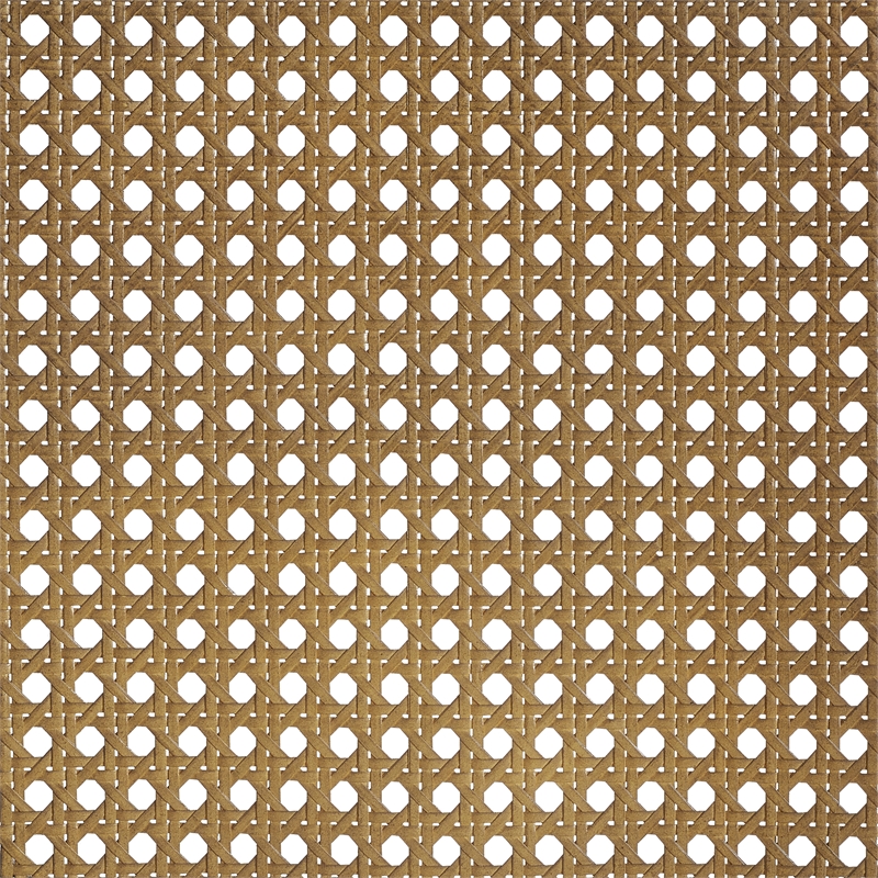 Crosley Furniture Katia 2-Pc Upholstered Cane-Back Dining Chair Set in Driftwood