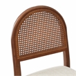 Crosley Furniture Kennedy 2-Piece Dining Chair Set in Walnut