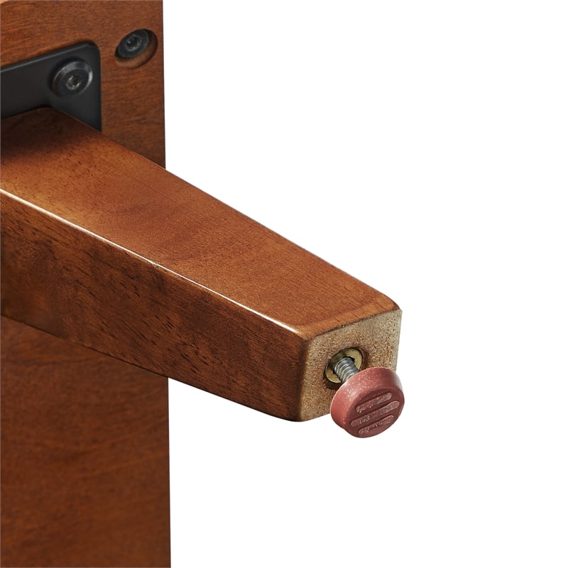 Crosley Furniture Asheville Record Player Stand in Walnut