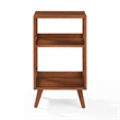 Crosley Furniture Asheville Record Player Stand in Walnut