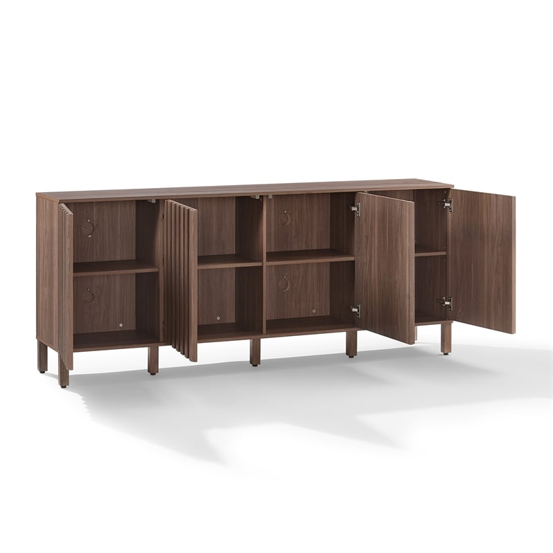 Crosley Furniture Marlowe Sideboard in Walnut