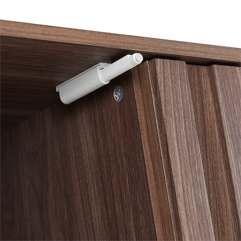 Crosley Furniture Marlowe Sideboard in Walnut