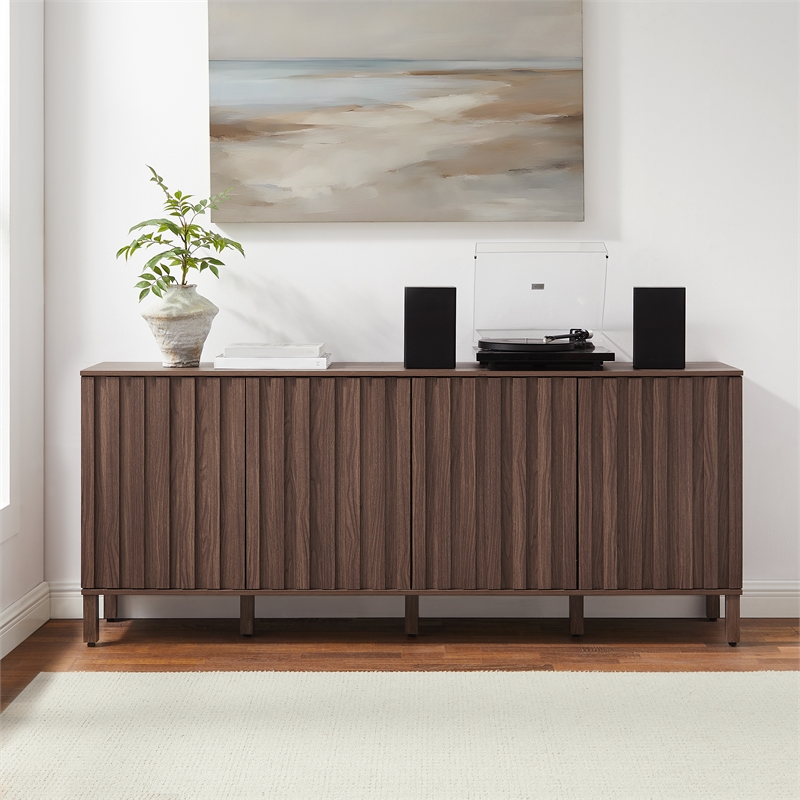Crosley Furniture Marlowe Sideboard in Walnut