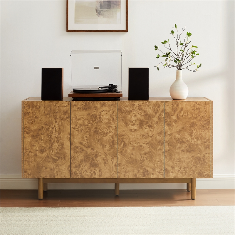 Crosley Furniture Levi Sideboard in Maple