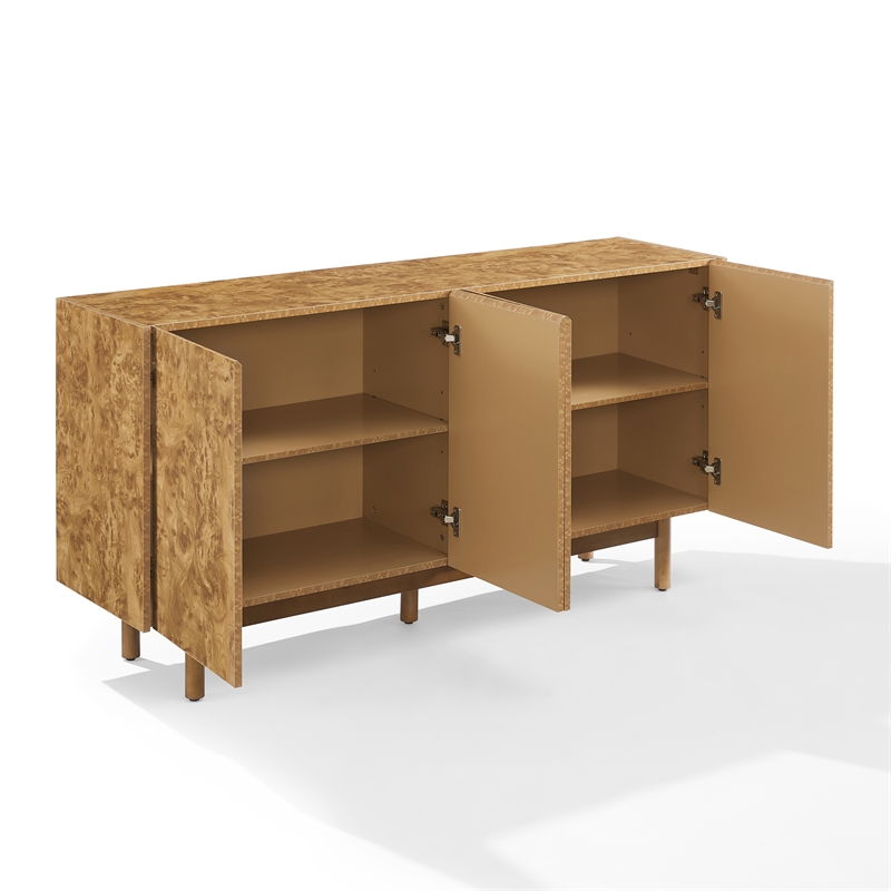 Crosley Furniture Levi Sideboard in Maple