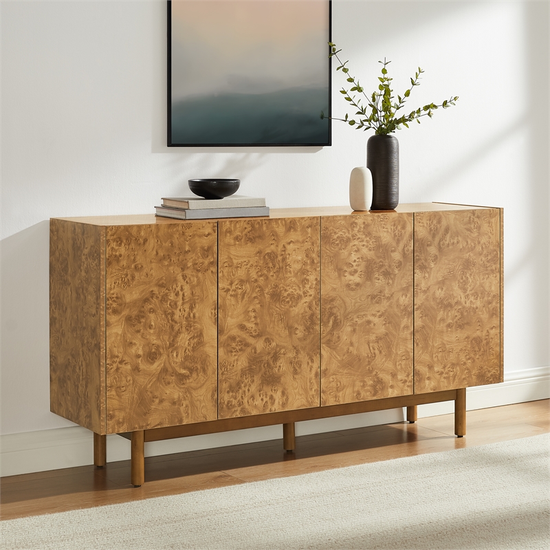 Crosley Furniture Levi Sideboard in Maple