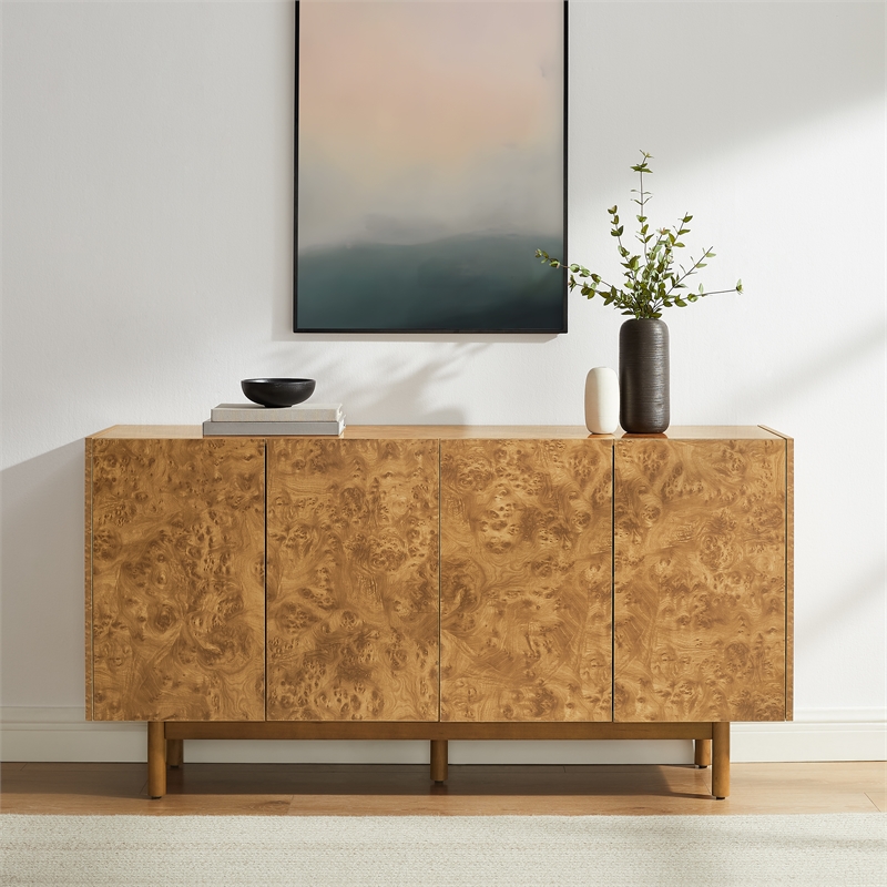 Crosley Furniture Levi Sideboard in Maple